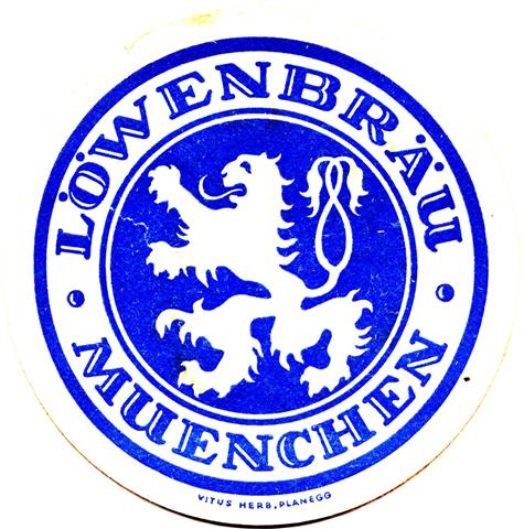 mnchen m-by lwen lwe wei 1b (rund215-u vitus herb-rand schmaler-blau)